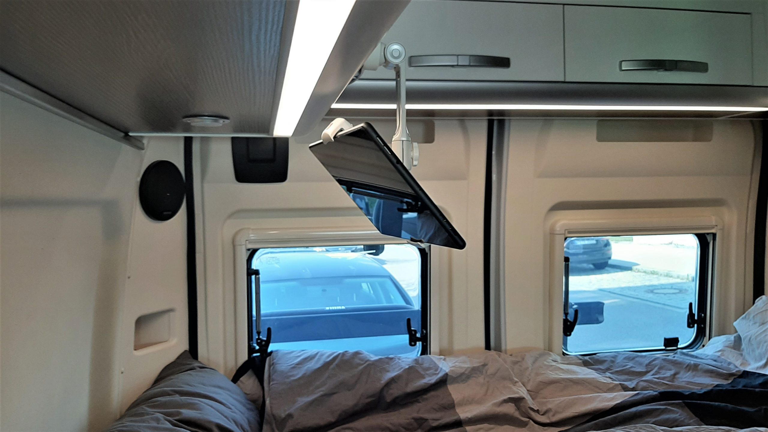 Camper Streaming mit Amazon Fire Tablet Westfalia Columbus 540d Wohnmobil TV